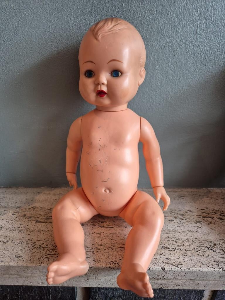 Vintage KADER Babypop - Jaren 60/70, Verzamelen, Ophalen of Verzenden, Gebruikt, Babypop
