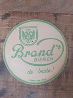 Brand bier viltje, Verzamelen, Biermerken, Viltje(s), Gebruikt, Ophalen of Verzenden, Brand