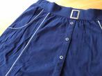 Backery Ladies blauwe rok 95% katoen maat L, Blauw, Maat 42/44 (L), Ophalen of Verzenden, Knielengte