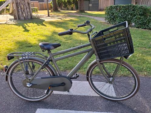 Legergroene cortina U4 24INCH, 3 versnellingen, Fietsen en Brommers, Fietsen | Jongens, Zo goed als nieuw, 24 inch, Versnellingen