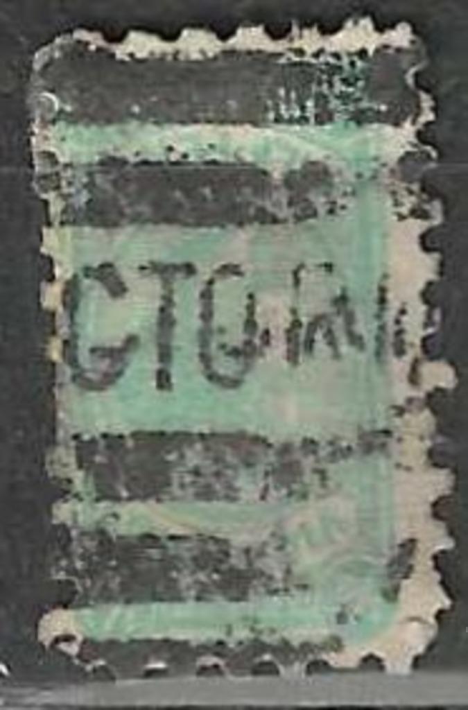 Victoria 1901 - Yvert 119 - Alexandrina Victoria (ST), Postzegels en Munten, Postzegels | Oceanië, Gestempeld, Verzenden