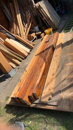 Vuren Balk 15x5  227cm 8 stuks balken, Ophalen, Gebruikt, 180 tot 250 cm, Balken
