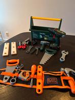Bosch gereedschapskist + Black&Decker gordel, Ophalen, Zo goed als nieuw, Jongen of Meisje