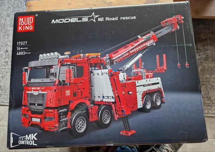 Mould King Road Rescue - Technic Bouwset, Kinderen en Baby's, Speelgoed | Duplo en Lego, Zo goed als nieuw, Lego, Complete set