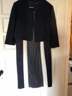 Prachtig setje jurk met blazer jasje select maat 42, Ophalen of Verzenden, Zo goed als nieuw, Maat 42/44 (L), Blauw