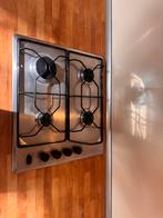 Gaskookplaat inbouw, Ophalen, Gebruikt, 4 kookzones, Inbouw