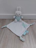 Knuffel knuffeldoekje Nijntje miffy groen zebra K9259, Ophalen of Verzenden, Zo goed als nieuw, Konijn