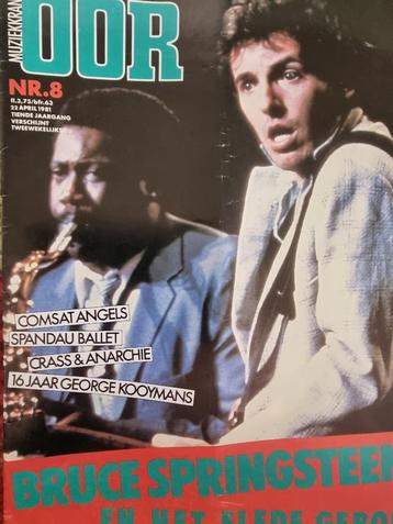 OOR 08-1981 Springsteen Comsat Angels Kooymans  beschikbaar voor biedingen