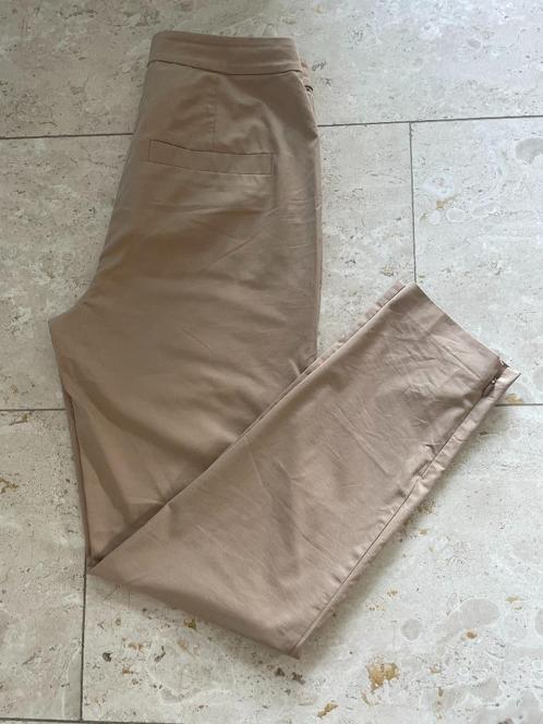 Marccain: z.g.a.n. leuke broek maat 36 (N1), Kleding | Dames, Broeken en Pantalons, Zo goed als nieuw, Maat 36 (S), Beige, Lang