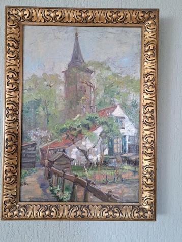 Schilderij van H.Ykelenstam (1897-1993) beschikbaar voor biedingen