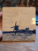 Antieke Delfts Blauwe Tegel - Porceleyne Fles 1882, Antiek en Kunst, Antiek | Wandborden en Tegels, Ophalen of Verzenden