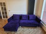 Comfortable sofa (+ slaapbank) - uitstekende staat, Huis en Inrichting, Banken | Sofa's en Chaises Longues, Ophalen, Hout, Velvet / fluweel