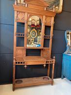 Eiken Kapstok met Spiegel, Antiek en Kunst, Antiek | Meubels | Kasten, Ophalen