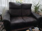 2,5 zits bank + 2 zits bank donkerbruin, Huis en Inrichting, Banken | Bankstellen, Ophalen, 150 tot 200 cm, Tweepersoons, 75 tot 100 cm