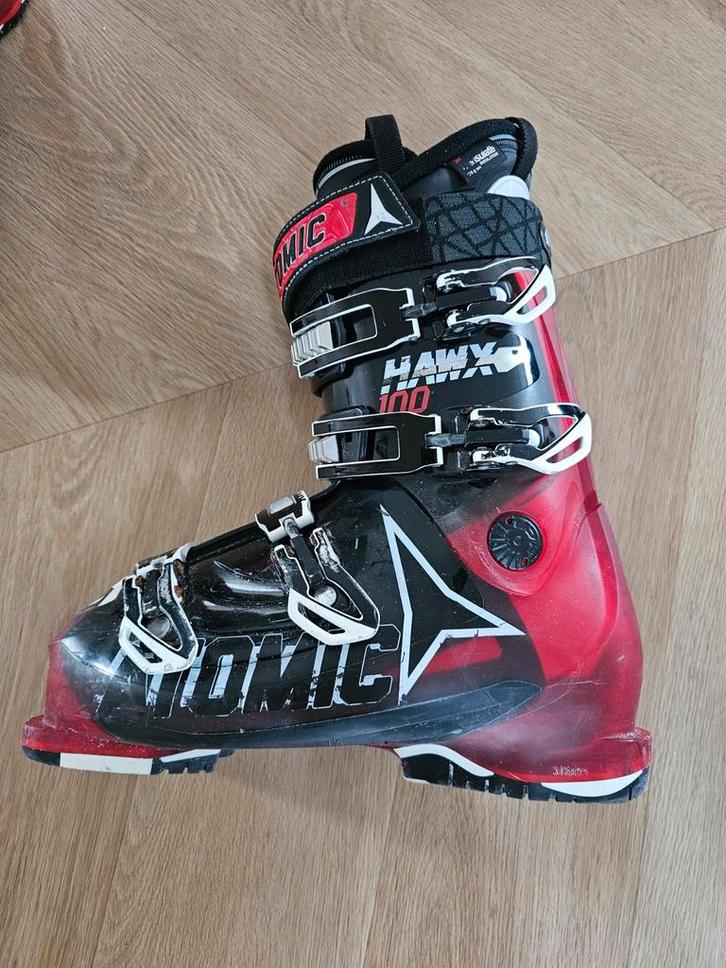 Atomic Hawx 100 Skischoenen - Gebruikt, incl tas - maat 43, Sport en Fitness, Skiën en Langlaufen, Gebruikt, Schoenen, Skiën, Atomic