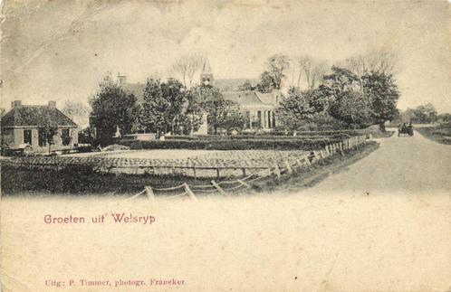 Groeten uit Welsryp - B-keus - 1937 gelopen, Verzamelen, Ansichtkaarten | Nederland, Gelopen, 1920 tot 1940, Ophalen of Verzenden