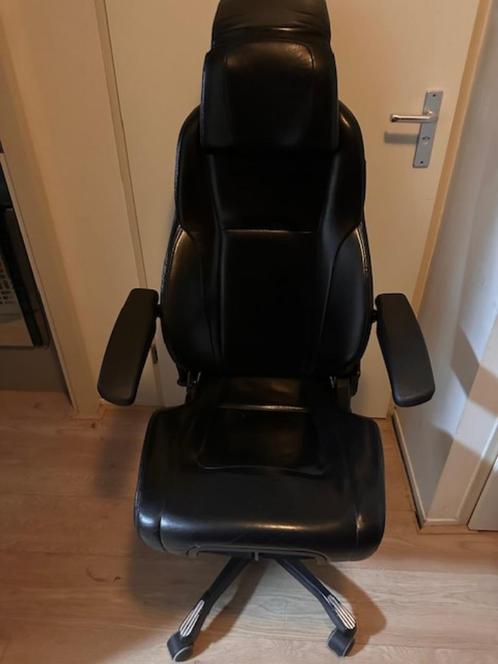Kab Meldkamerstoel 24 bureaustoel, Huis en Inrichting, Bureaustoelen, Zo goed als nieuw, Bureaustoel, Zwart, Ergonomisch, Gaming bureaustoel