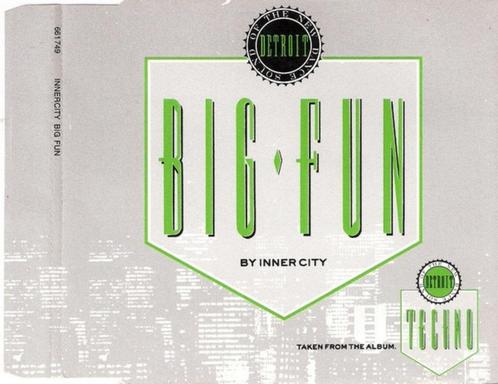 Inner City – Big Fun CD Maxisingle 1988 💿, Cd's en Dvd's, Cd Singles, Zo goed als nieuw, Dance, 1 single, Maxi-single, Verzenden