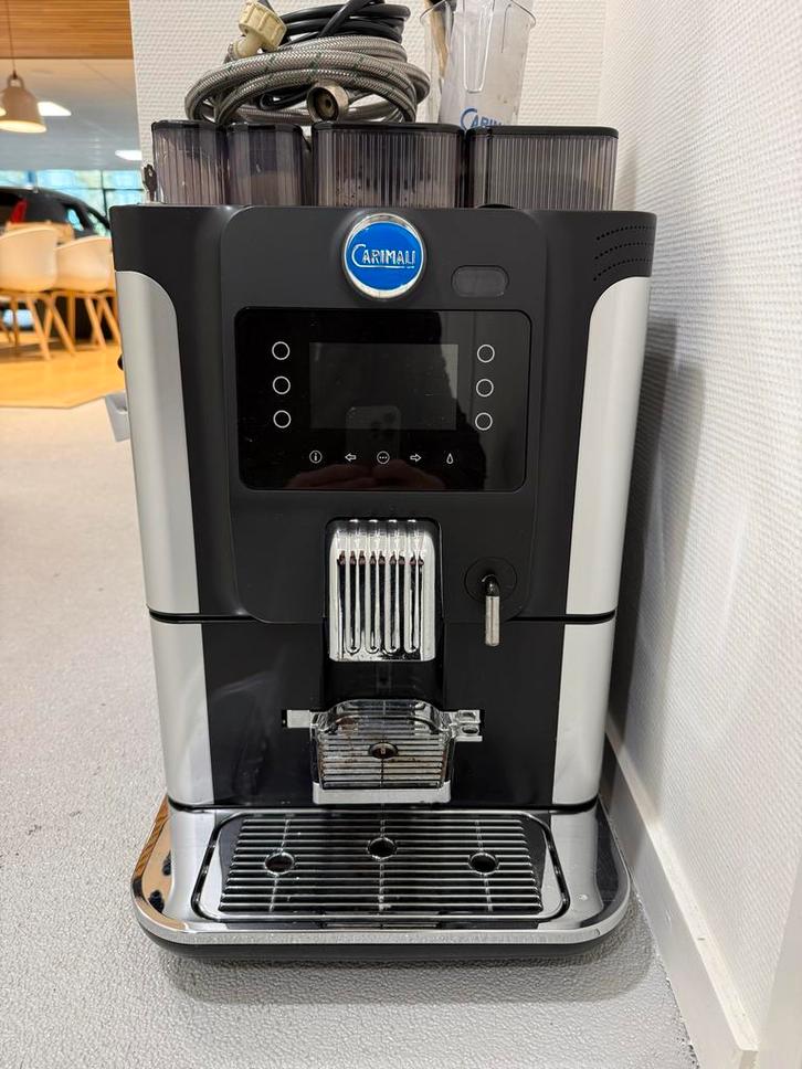 Carimali Bluedot Koffiemachine - Espresso, Chocolade & Melk, Witgoed en Apparatuur, Koffiezetapparaten, Gebruikt, Koffiebonen