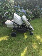 Fijne duo kinderwagen, Kinderen en Baby's, Kinderwagens en Combinaties, Gebruikt, Luchtbanden, Combiwagen, Ophalen