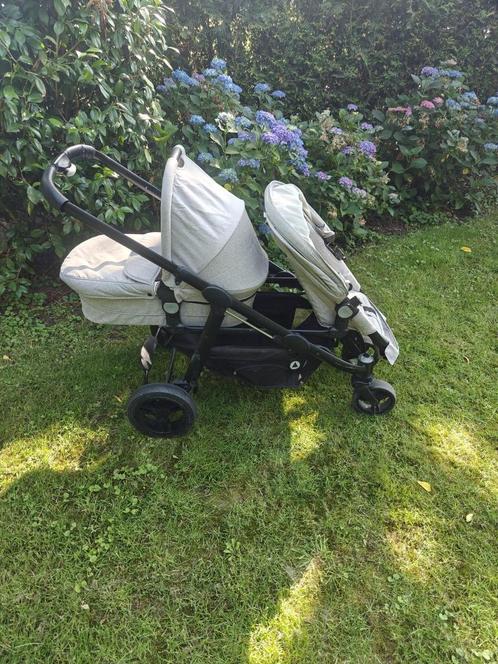 Fijne duo kinderwagen, Kinderen en Baby's, Kinderwagens en Combinaties, Gebruikt, Combiwagen, Overige merken, Luchtbanden, Ophalen