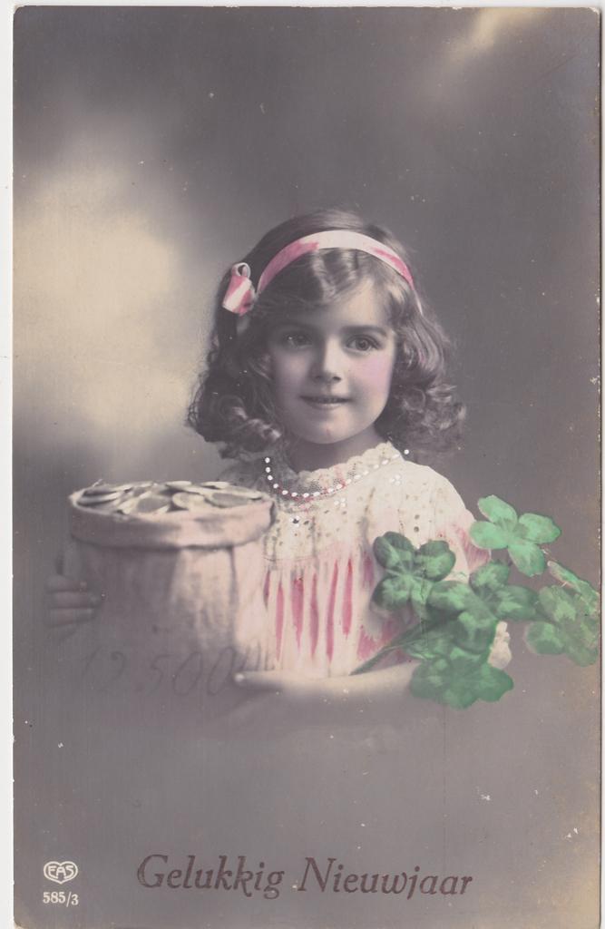 Oude ansichtkaarten Kerst en Oud en Nieuwjaar., Verzamelen, Ansichtkaarten | Themakaarten, 1940 tot 1960, Ophalen of Verzenden