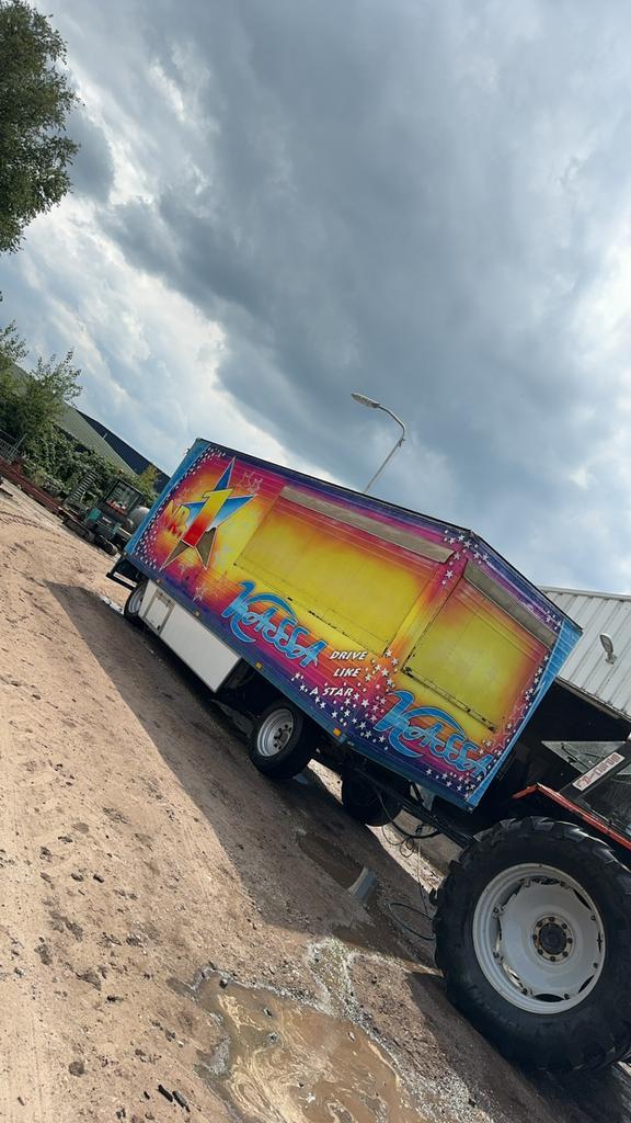 Kermis Autoscooter Kassawagen | Tinyhouse Trailer, Auto diversen, Aanhangers en Bagagewagens, Gebruikt, Ophalen