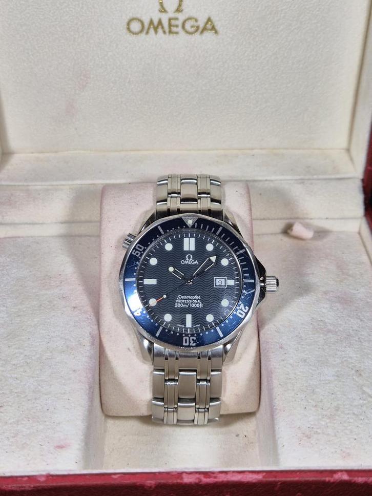 Omega seamaster., Sieraden, Tassen en Uiterlijk, Horloges | Heren, Zo goed als nieuw, Omega, Staal, Ophalen of Verzenden