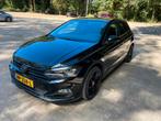 Volkswagen Polo 1.0 TGI 90pk 2018 Zwart, Auto's, 1160 kg, CNG (Aardgas), Zwart, Origineel Nederlands