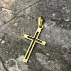 14k gouden kruis hanger prachtig model, Ophalen of Verzenden, Nieuw, Goud