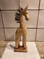 Houten paard, Antiek en Kunst, Kunst | Beelden en Houtsnijwerken, Ophalen of Verzenden