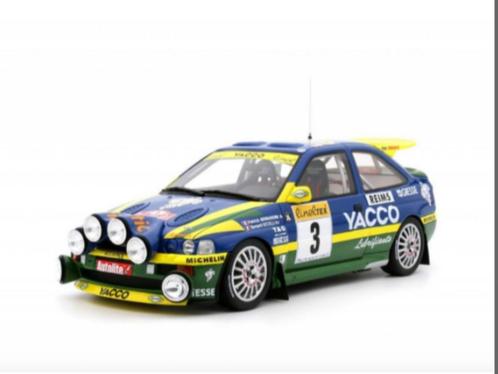 FORD ESCORT RS COSWORTH BLAUW RMC OTTO MOBILE 1/18 OT1028, Hobby en Vrije tijd, Modelauto's | 1:18, Nieuw, OttOMobile, Verzenden