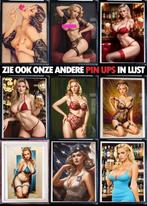 [Mancave Poster in Frame] Sexy Pin up Dame Rode Jurk, Ophalen of Verzenden, Nieuw, A1 t/m A3, Film en Tv