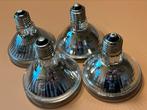 4 Halogeenlampen 75W PAR30 Philips-Sylvania-Bell | gebruikt, Halogeen, Gebruikt, Ophalen of Verzenden, Glas
