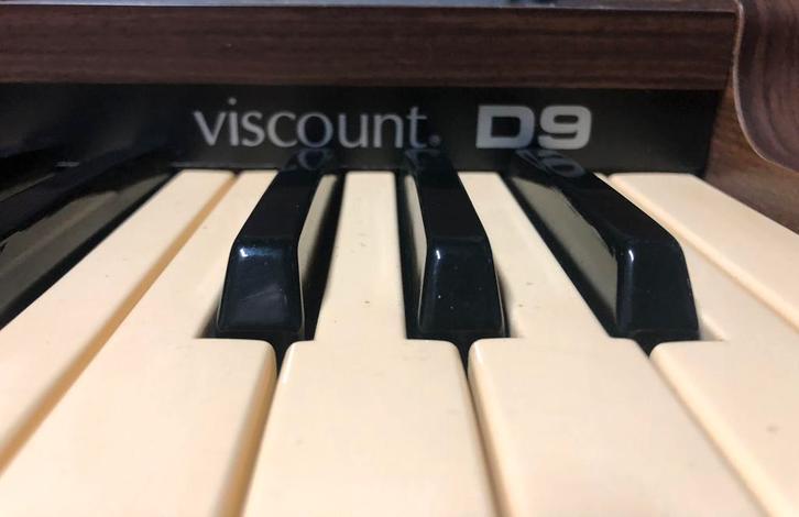 Viscount D9 drawbar clonewheel, Muziek en Instrumenten, Orgels, Gebruikt, Orgel, 1 klavier, Ophalen of Verzenden