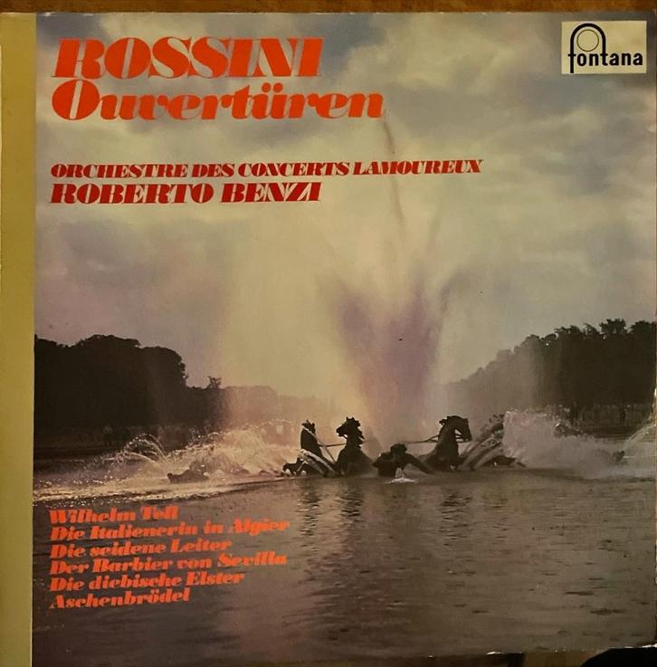 Vinyl / LP Rossini Ouvertures, Cd's en Dvd's, Vinyl | Klassiek, Gebruikt, Romantiek, Opera of Operette, 12 inch, Ophalen of Verzenden