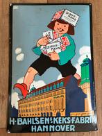 Leibniz - Keks koekjes emaille bord Hannover, Ophalen of Verzenden