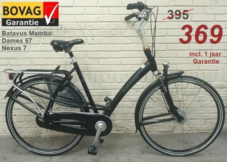 Weg=Weg!! Zgan BATAVUS Mambo € 395 Nu € 369 mét Garantie, Fietsen en Brommers, Fietsen | Dames | Damesfietsen, Zo goed als nieuw
