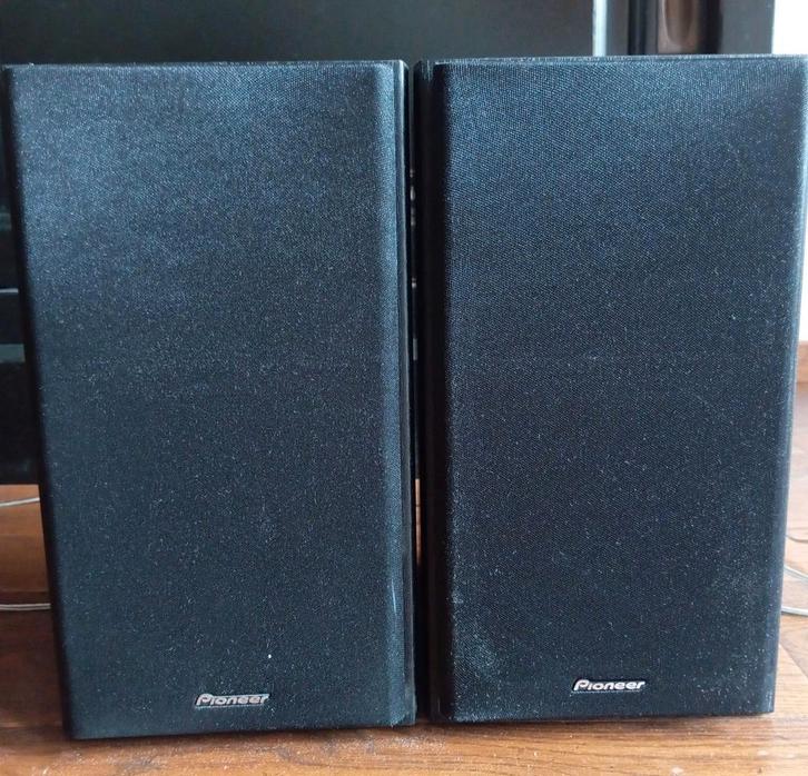 Pioneer S-HM72 Speakerset 2x50 Watt, Audio, Tv en Foto, Luidsprekers, Gebruikt, Front, Rear of Stereo speakers, Minder dan 60 watt