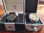 Tw steel horloges, Ophalen of Verzenden, Zo goed als nieuw, Leer, Overige merken