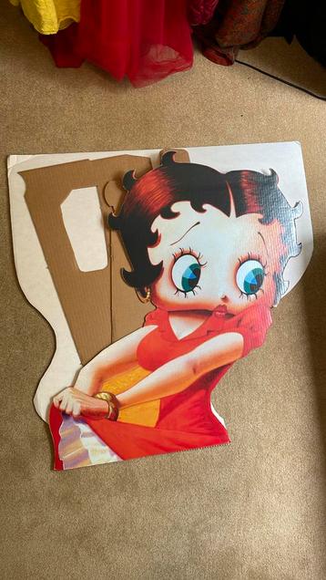 Lifesize/cardboard cut out Betty Boop beschikbaar voor biedingen