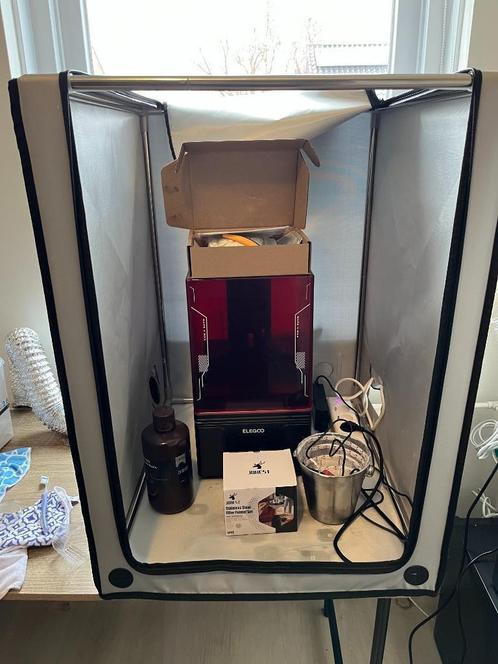 3D Elegoo Mars 4K, Computers en Software, 3D Printers, Gebruikt, Ophalen