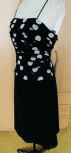 Joseph Ribkoff zwart/witte jurk maat 36 nieuw [v], Kleding | Dames, Zwart, Nieuw, Ophalen of Verzenden, Knielengte