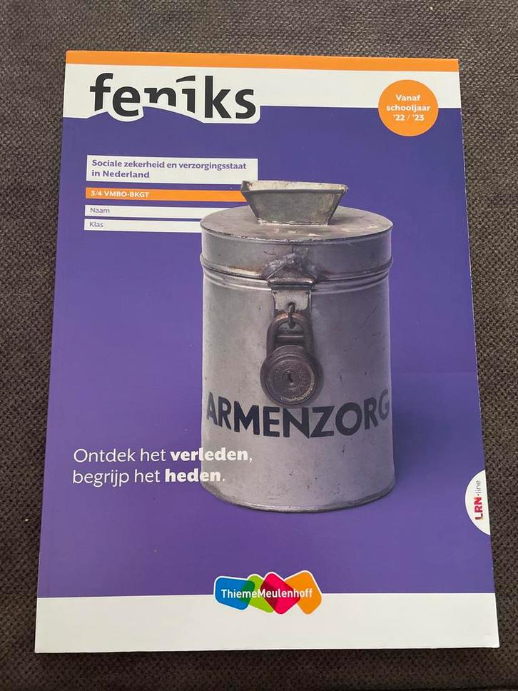 Feniks Maatschappijleer 3/4 VMBO-BKGT - Nieuw!, Boeken, Schoolboeken, Nieuw, Maatschappijleer, VMBO, Ophalen of Verzenden