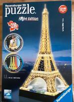 Heerlijke Eiffeltoren puzzel 3d night edition, Ophalen, Minder dan 500 stukjes, Zo goed als nieuw, Rubik's of 3D-puzzel