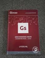 Geschiedenis havo examenbundel 2019 lyceo, Gelezen, Lyceo, Geschiedenis, HAVO