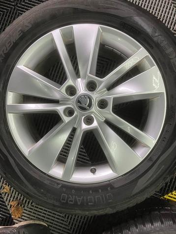 18 inch originele Skoda Kodiaq velgen met winterbanden beschikbaar voor biedingen