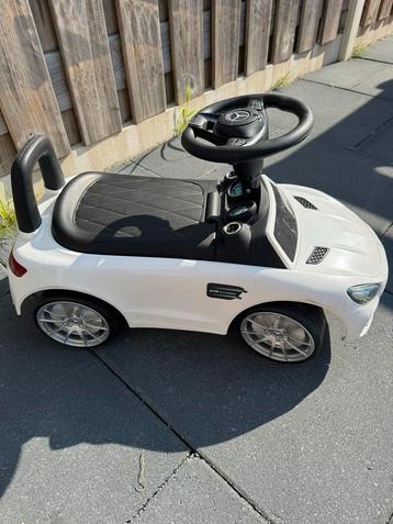 Witte Mercedes Loopauto - Plezier voor de Kleintjes! beschikbaar voor biedingen