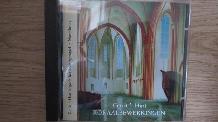 Cd orgel: Gerrit 't Hart Koraalbewerkingen deel 1 Noordbroek, Cd's en Dvd's, Cd's | Religie en Gospel, Zo goed als nieuw, Gospel