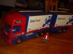 Playmobil 4323 Euro trans vrachtauto met trailer oplegger, Ophalen of Verzenden, Gebruikt